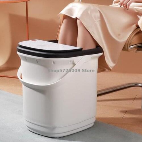 Foot Bath Full Automatic Heating Constant Temperature Leg Washing Foot Electric Massage Foot Therapy Deep Bucket Knee Home
