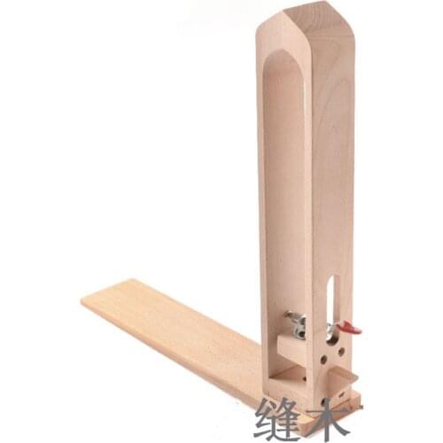 DIY Desktop Leather Craft Wood Clip Lacing Stitching Clamp for Leather Sewing Tools Hand Leather Treatments Craft