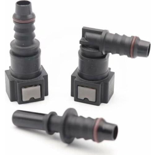 7.89 ID8 Auto Fuel Line Quick Connector For Gasoline Diesel Methanol Ethanol Yin Yang Oil Pump Quick Plug Urea 10.9mm Connector