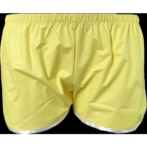 ABDL Sporty Pull-on Plastic Pants Color Yellow P018-3