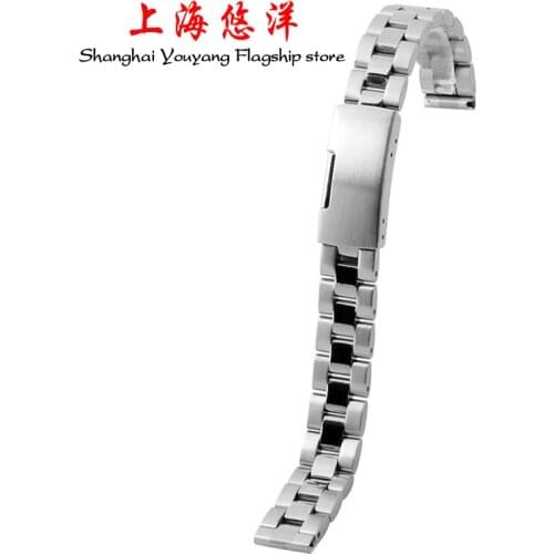 Watch Accessories Replacement Silver Metal Watchbands Watch strap 10mm 12mm 14mm 16mm