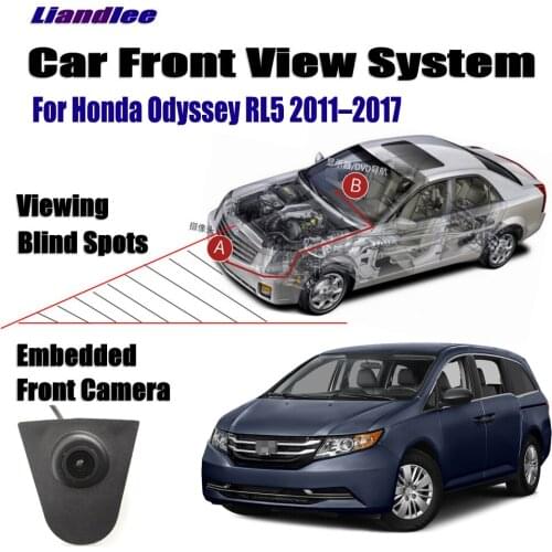 Car Front View Camera For Honda Odyssey RL5 2011-2017 Not Rear View Backup Parking Camera HD CCD Night Vision