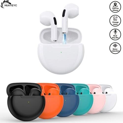 Air Pro 6 TWS Wireless Headphones Bluetooth Earphones Waterproof Noise Cancelling Sports Earbuds For Apple iPhone Xiaomi Huawei