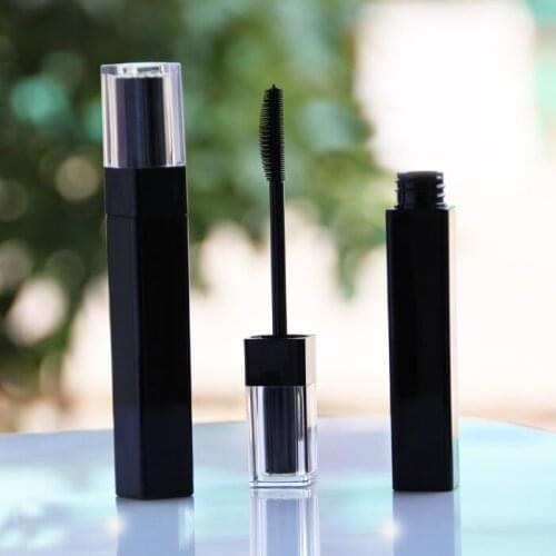6ML Black Empty Plastic Portable Mascara Tube, Makeup Beauty Tool, Eyelashes Cream Packing Bottle, Handmade DIY Mascara Bottle