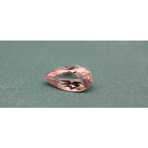 Pirmiana Pear Shape 7x10.5mm Lab Created Morganit And Aquamarine Fine Gemstone For Jewelry Making