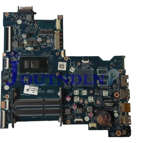 JOUTNDLN FOR HP 15-AC 15T-AC100 laptop motherboard 828184-501 828184-001 828184-601 ASL50 LA-C921P DDR3 W/ i5-6200U CPU