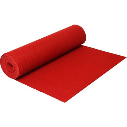 Red Wedding Centerpieces Carpet Aisle Runner 1 Meter wide 20M long T Station Decoration Wedding Favors Carpets Free Shipping