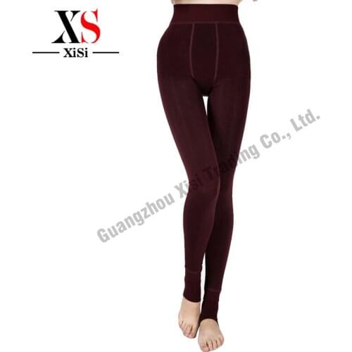 Hot!! Plus Cashmere Women Leggings Casual Winter Warm Faux Leggings High Elastic Thick Slim Fitness Pants Good Quality