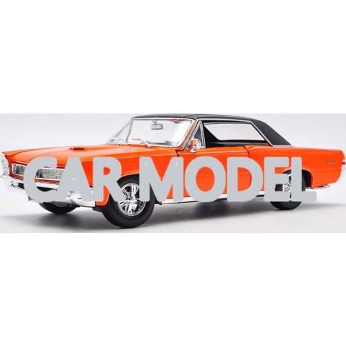 1:18 scale Alloy Toy Vehicles 1965 GTO Car Model Of Childrens Toy Car Original Authentic Kids Toys