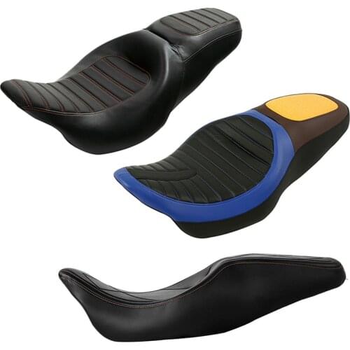 Motorcycle Driver Passenger Seat For Harley Touring Road King Street Glide Electra Glide 2009-2020