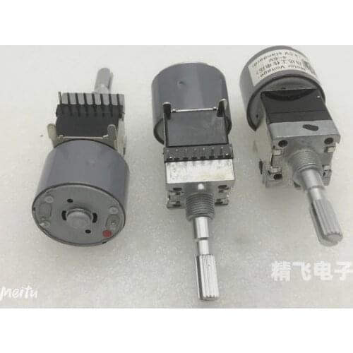 Original new 100% EM1613GUE1X-VA1-015 motor driven potentiometer C50K*2/4 shaft length 30MM with shaft head (SWITCH)