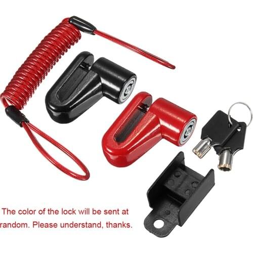 Anti-Theft Steel Wire Lock Disc Brakes Wheels Locker Scooter Accessories for Xiaomi Mijia M365 Electric Scooter