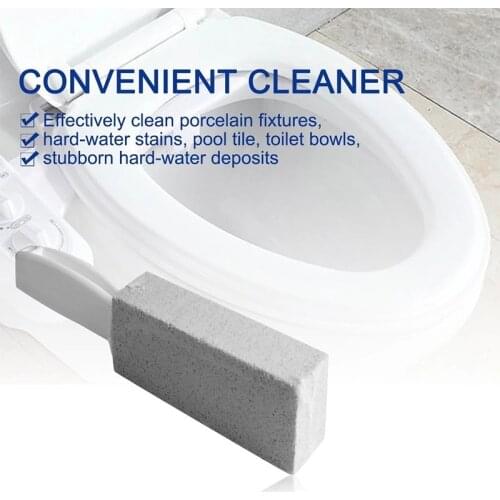 Pumice Stone Water Toilet Cleaner Brush Long Handle 360 Degrees Cleaning Sinks Bathtubs Tool Kitchen Tools Bathroom Accessories