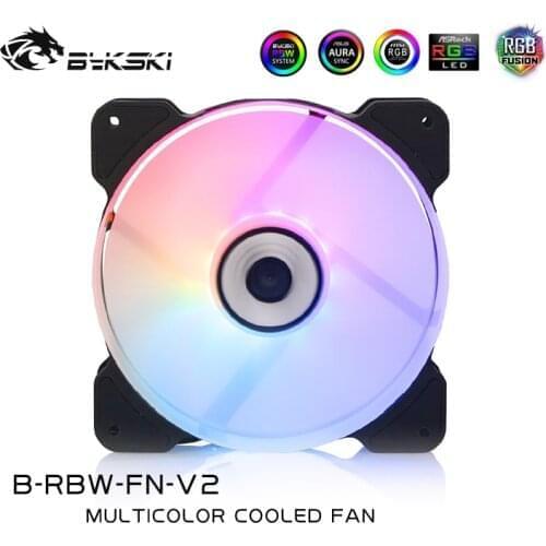 Bykski RBW 120mm Constant Cooling Fan / Cooler, Compatible With 120/240/360/480mm Radiator, B-RBW-FN-V2/ CF-APRBW-V3