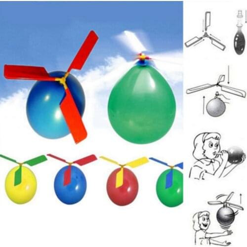 5Pcs Happy Birthday Balloon Air Balloons Ortable Outdoor Helicopter Ballon Birthday Party Decorations Kids Childrens Day Gift
