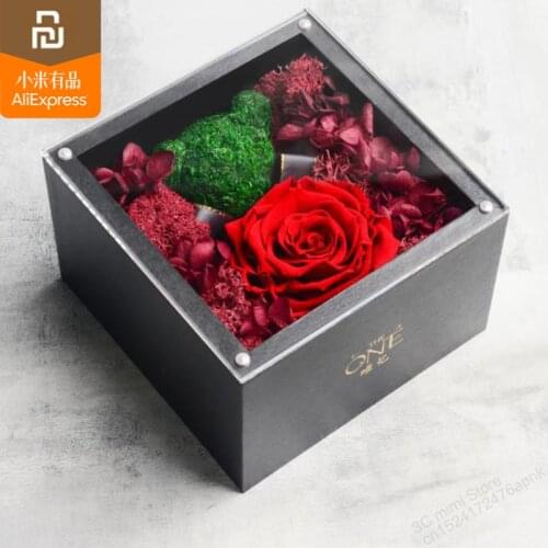 Xiaomi Mijia The ONE Real Rose Flower Forever for Lover Gifts Birthday Gift Mens and women Special gift