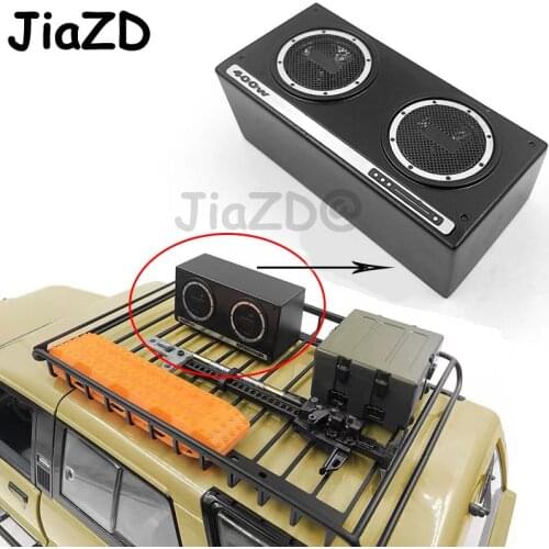 1PCS 1/10 RC Crawler Car Decorative Accessories Simulate SUBWOOFER MODEL For 1:10 RC AXIAL SCX10 ii JEEP 90046 TRX4 D90 TF2 W009