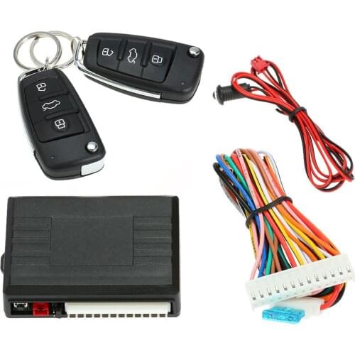 Car Door Lock Trunk Release Keyless Entry System Central Locking With Remote Control for peugeot 206 307 407 renault Chevrolet