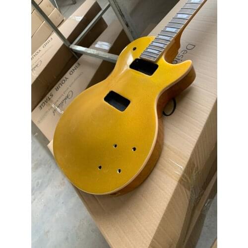One piece body & neck,Semi finished rosewood fingerboard,free shipping