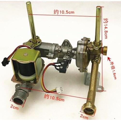 Gas Water Heater Parts gas and water assembly valve 7-10L