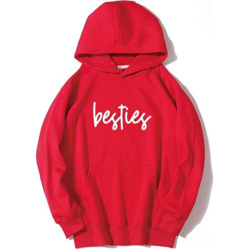 Childrens Jacket Besties Cute Birthday Gift Toddler Kids Hoodies Fashion Winter Thick Cotton Tops