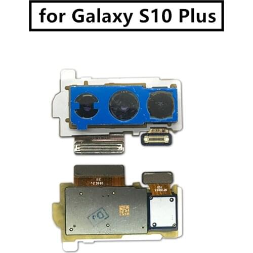 For Samsung Galaxy S10 Plus Back Camera Big Rear Main Camera Module Flex Cable Assembly Replacement Repair Parts