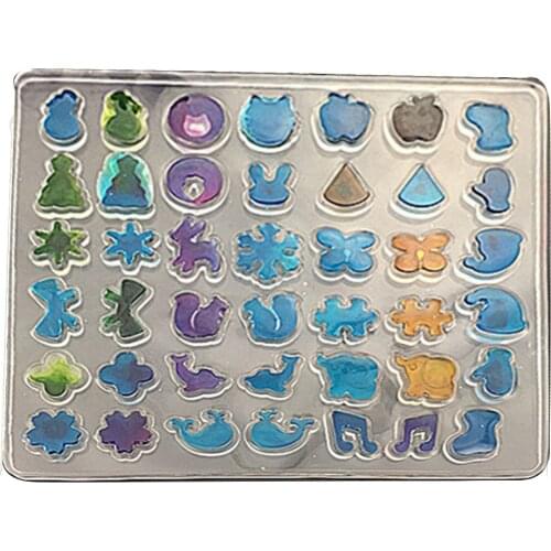Resin Mold Cartoon Animal Pendant Craft Making DIY Jewelry Epoxy Resin Mold DIY Necklace Pendant Jewelry Making Tools