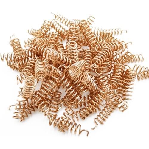 Customized phosphor copper / bronze 3dbi Internal PCB Spring 868 Mhz Coil Antenna 100PCS / batch