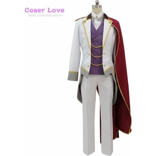 My Next Life as a Villainess: All Routes Lead to Doom! Gerald/Geordo Stuart Cosplay costume Halloween Christmas party Costume