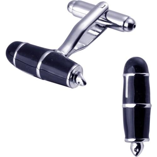 Mens shirts Cufflinks high-quality copper material Blue pen Cufflinks 5 pairs of packaging for sale