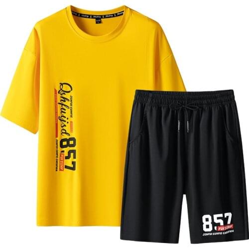 2021 The Lion King Summer 3D Printed Mens T-shirt Shorts Set Mens Sportswear Tracksuit O Neck Short Sleeve Mens Clothing Suit