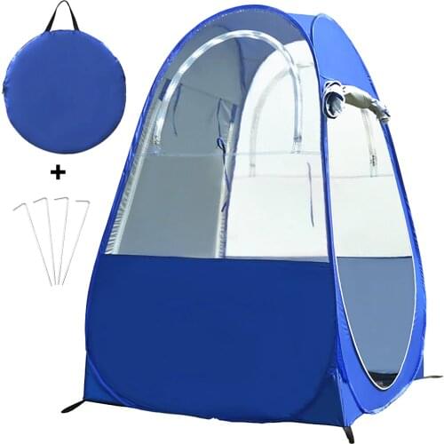 Outdoor Camping Tent Winter Fishing Tent UV-protection Tent Pop Up Single Automatic Instant Tent Rain Shading Camping Equipment