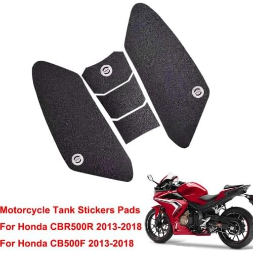 Full Set Motorcycle PVC Tank Traction Pad Side Knee Grip Protector Stickers For Honda CBR500R CB500F 2013 2014 2015 2016 2017 18