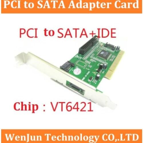 PCI to SATA extension card XBOX X360 brushing Tool VIA VT6421 PCI to SATA adapter card