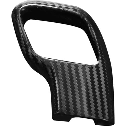 Middle East style Left hand drive Dry Carbon fiber Shift knob Cover Car interior decoration For Ford Raptor F150