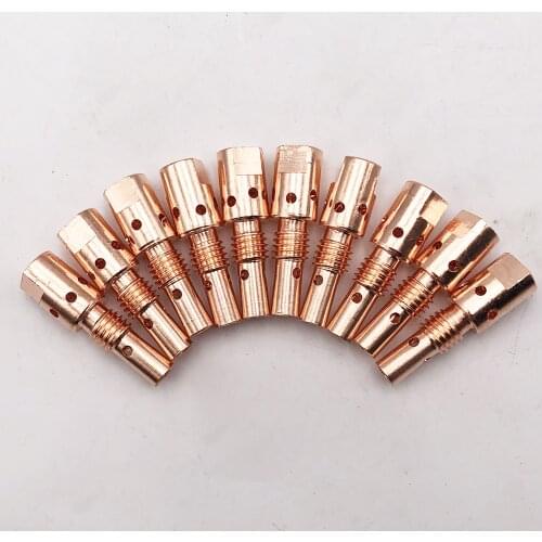 Free shipping 10 pcs a set 142.0001 Mig Mag Welding Torch Consumables BW Binzel Style MB25 25 AK 25AK Tip Holder