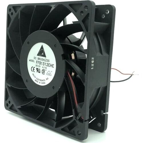 For Delta 12738 12V Two-wire Violence Speed Cooling Wind Fan 12.7CM FFB1312EHE 4.11A SXDOOL