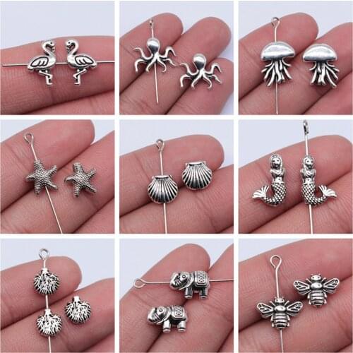Jewelry findings components Animal Beads Charms for bracelets charm pendant