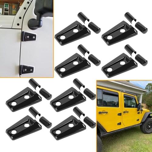 Car Styling Door Hinge Cover for Jeep Wrangler JK JKU 2007-2018 Door Hinges Covers Shell