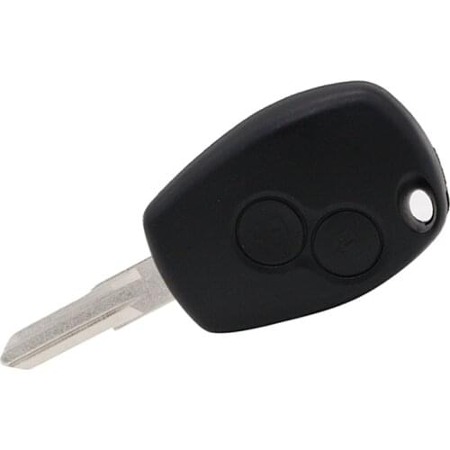 HAUSNN 2 Button Remote Key Shell VAC102 Blade Case Cover Fob For Renault Megan Modus Clio Modus Kangoo Logan Sandero Duster