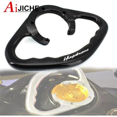 For SUZUKI GSX1300R HAYABUSA GSXR1300 2008-2013 Motorcycle CNC Passenger Handgrips Hand Grip Tank Grab Bar Handles Armrest