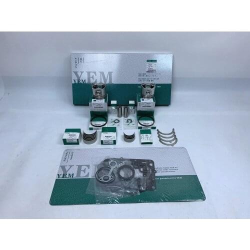 New Aftermaket Engine Part ZB600 Overhual Gasket Kit With Cylinder Gaskets Bearings Piston Rings For Kubota