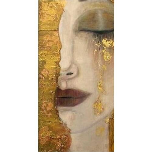 Novelty Bath Towels!Gustav Klimt painting Background Print Soft Superfine Bamboo Fiber Swimming Travel Gym Towel_Size:35CMX70CM