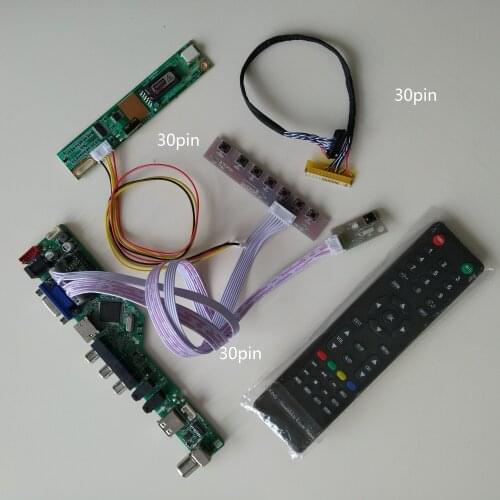 LCD TV HDMI-compatible AV AUDIO USB VGA 1 CCFL lamps Controller Board For LP171WP4(TL)(N2) /LP171W01(A4) 1440X900 card display