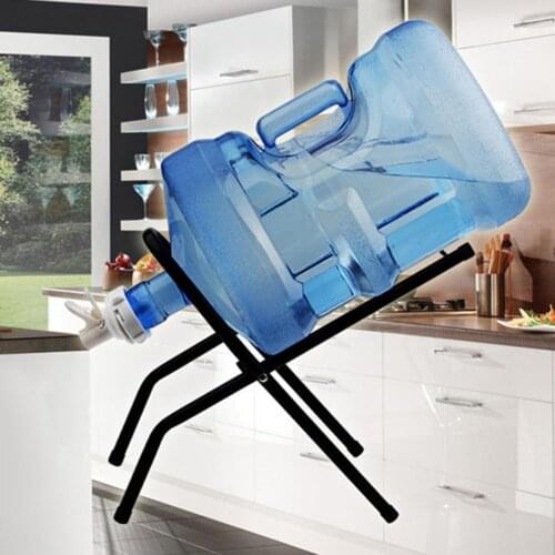Simple Drinking Fountain Gallon Water Bottle Jug Dispenser Stand Rack Holder Dustproof Nozzle Tap Bottled Water Stand Camping
