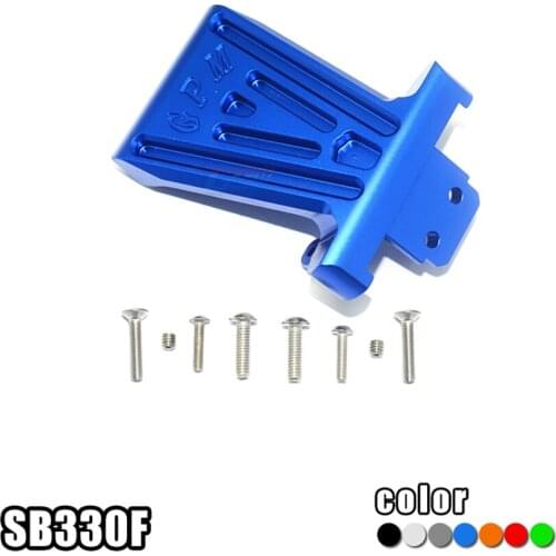 RC Remote Control Model Car Parts Upgrade Accessories GPM LOSI 1:6 Aluminum alloy Front Crash Barrier Bumper Fixed Mount Holder