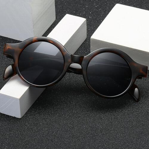 Round Sunglasses Women Small Round Sun Glasses Men Vintage Brand Designer Eyeglasses White Red Ladies Sunglass UV400