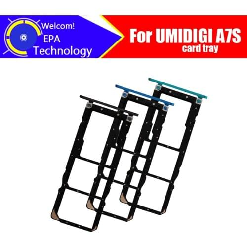 UMIDIGI A7S Card Tray 100% Original New High Quality SIM Card Tray Sim Card Slot Holder Repalcement for UMIDIGI A7S