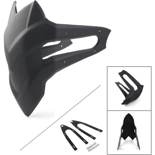 Universal Motorbike Rear Wheel Mudguard Fender Mud Flap Cover Protector w/ Bracket Kit For 14-18" Wheel