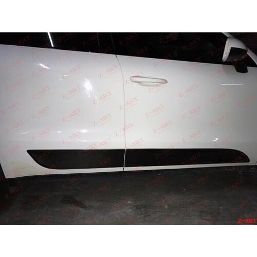 Z-ART Real carbon fiber door trim For Porsche Macan Macan S 2014-2019 carbon fiber side trim for Porsche Macan free shipping